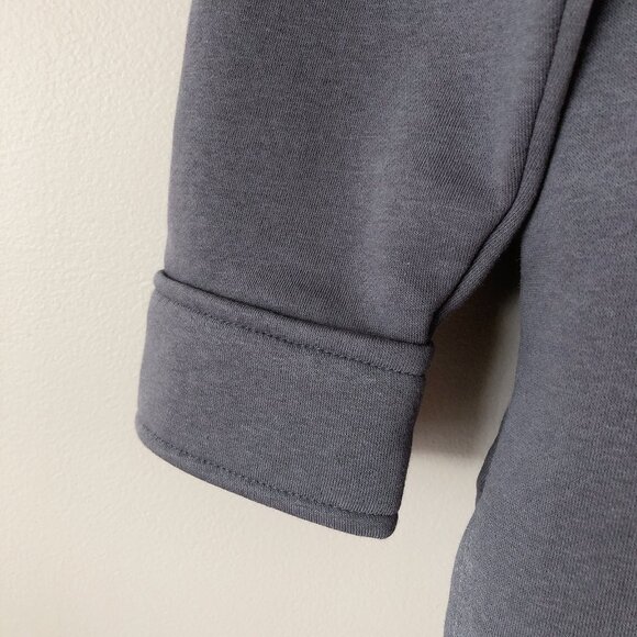 Lazypants LIKE NEW steel blue shacket small oversized sweater shacket - Picture 7 of 15